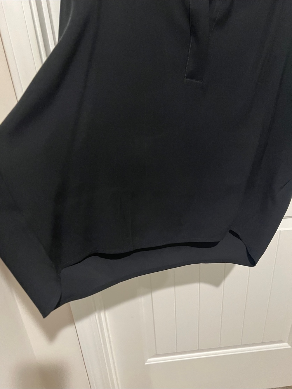 Banana Republic Black Oversized Women's Collared Blouse - Picture 11 of 12